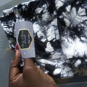 New Black n White tye dye leggings